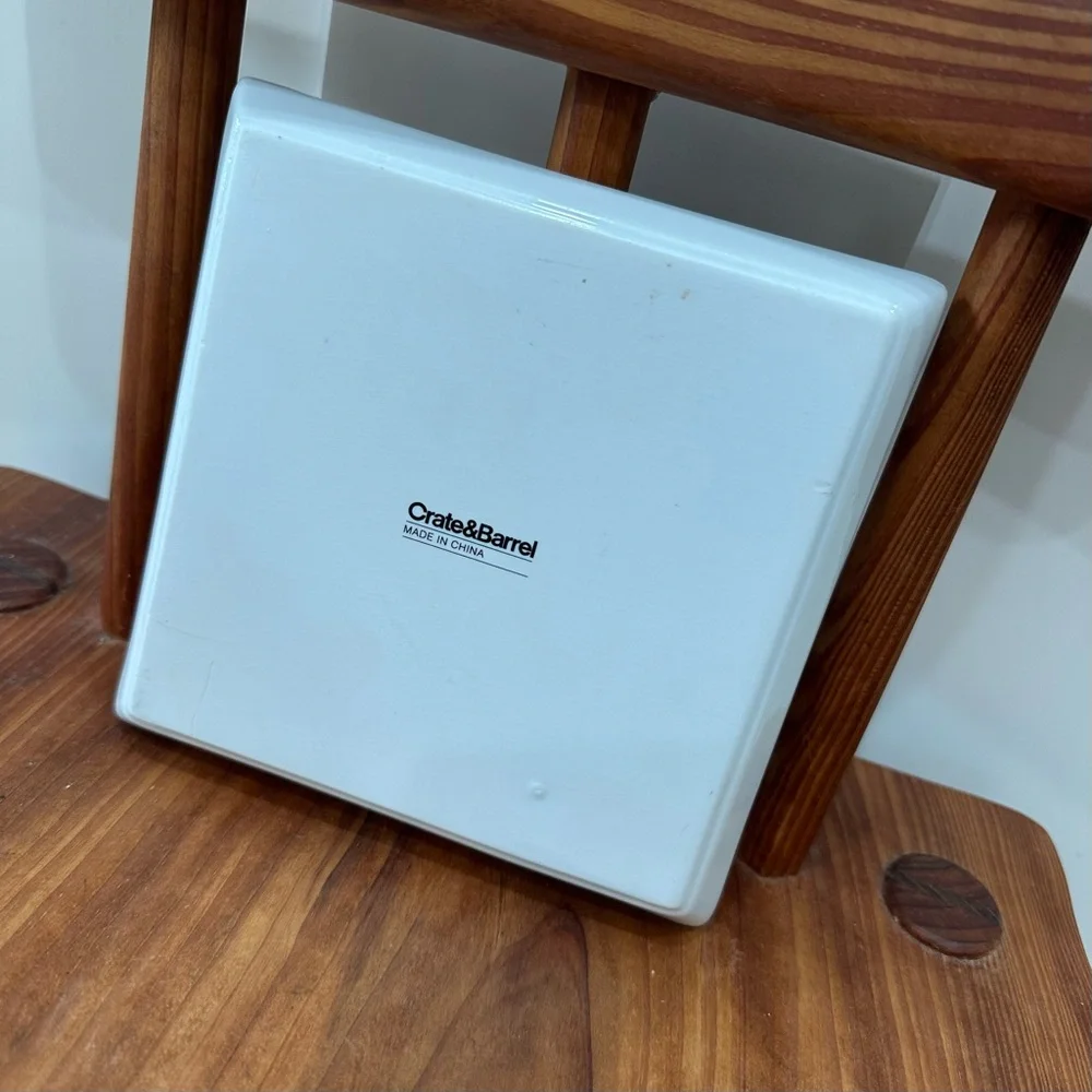 Crate & Barrel Road Trip Cities Square Plate Tokyo